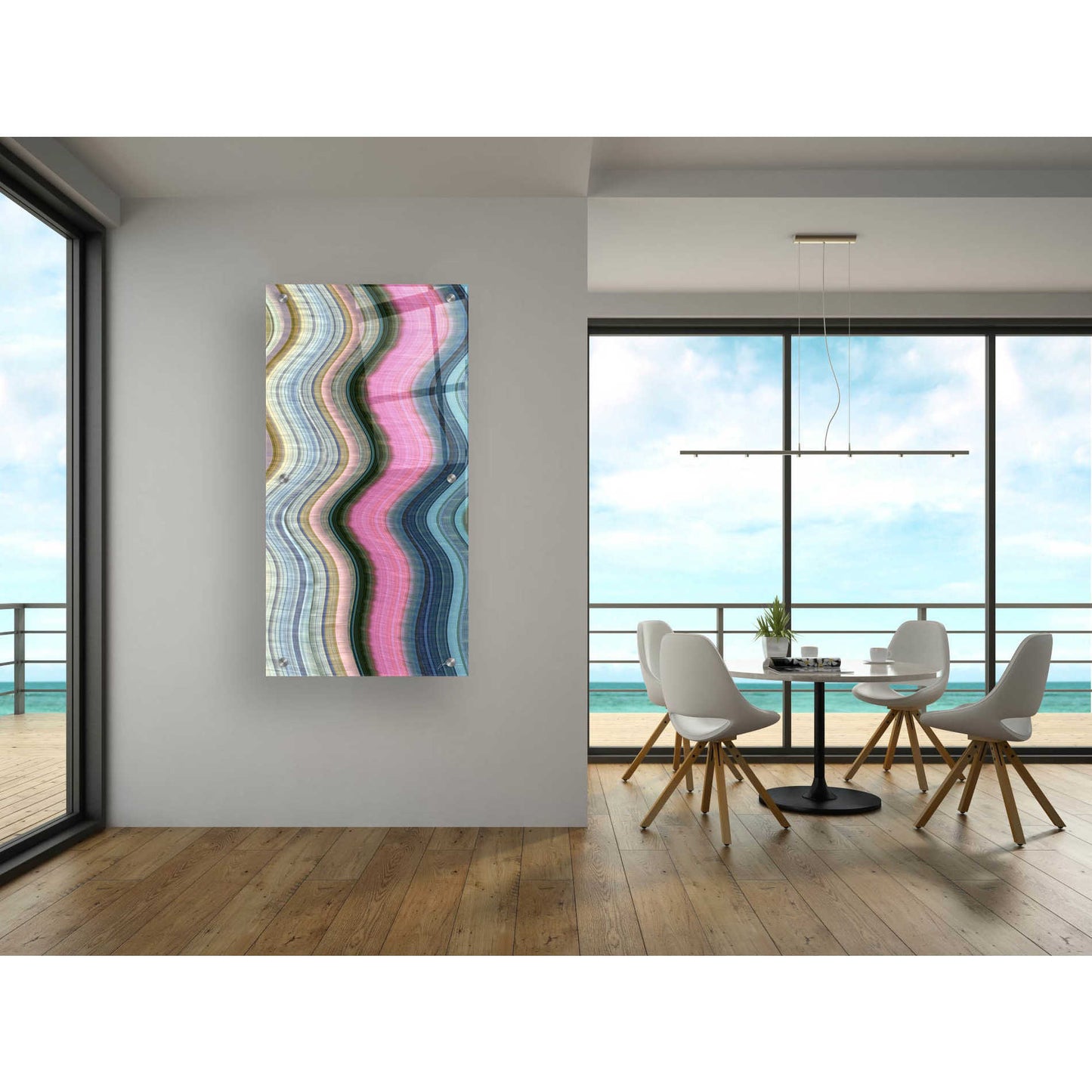 Epic Art 'Rumba IV' by James Burghardt, Acrylic Glass Wall Art,24x48