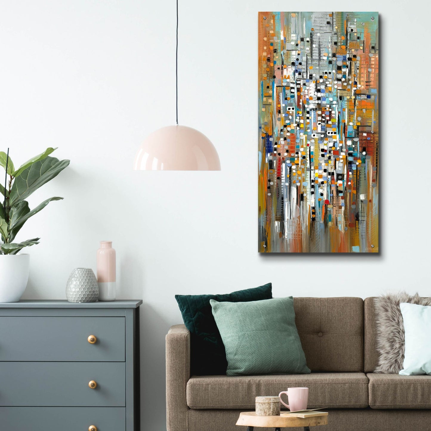 Epic Art 'It's My Life' by Ekaterina Ermilkina, Acrylic Glass Wall Art,24x48