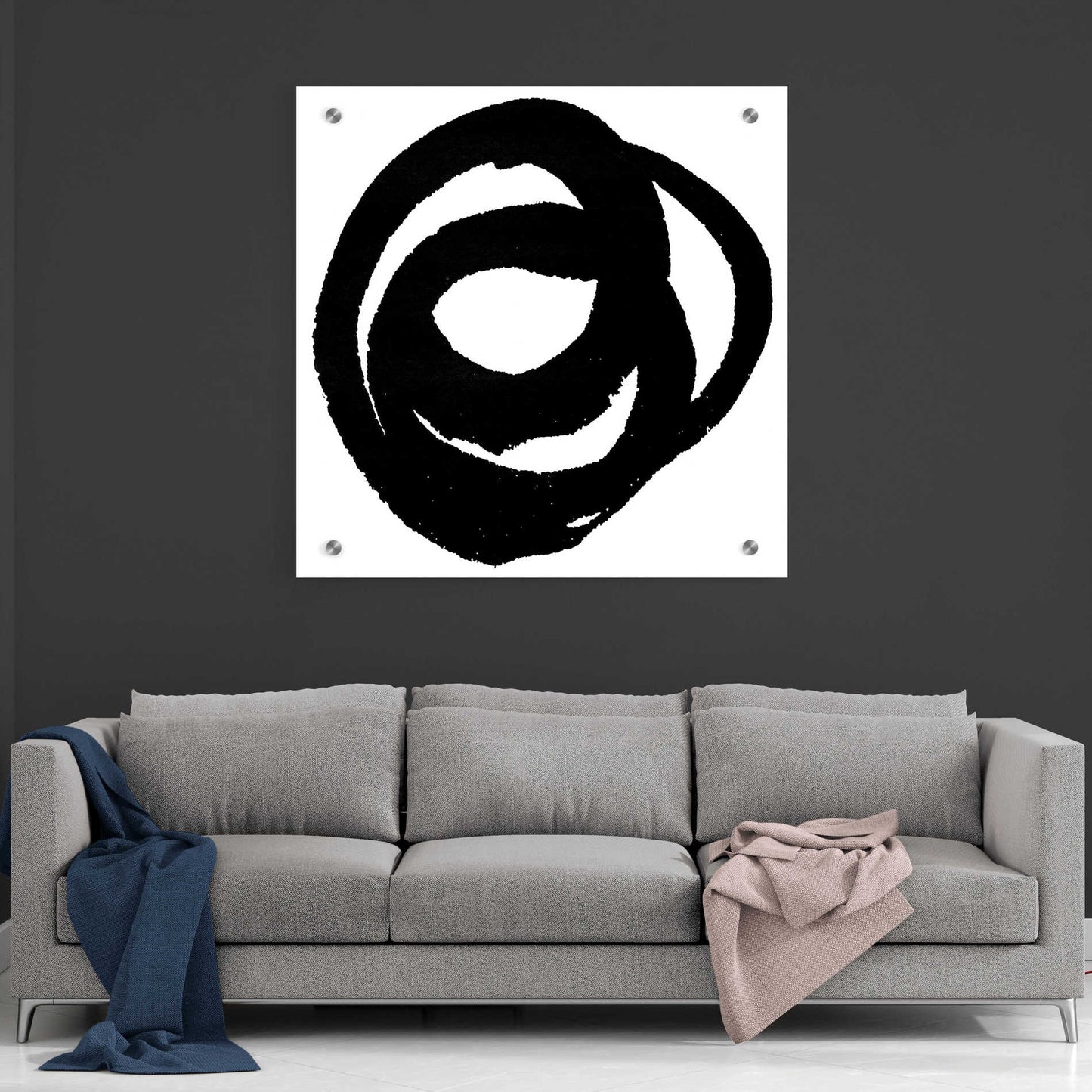 Epic Art 'Kinetic I' by Ethan Harper, Acrylic Glass Wall Art,36x36