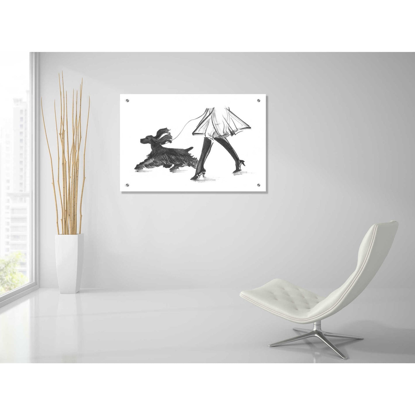 Epic Art 'Perfect Companion I' by Ethan Harper, Acrylic Glass Wall Art,36x24