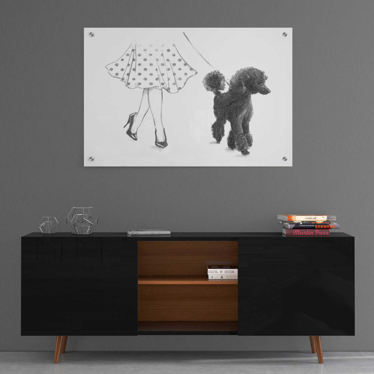 Epic Art 'Perfect Companion III' by Ethan Harper, Acrylic Glass Wall Art,36x24
