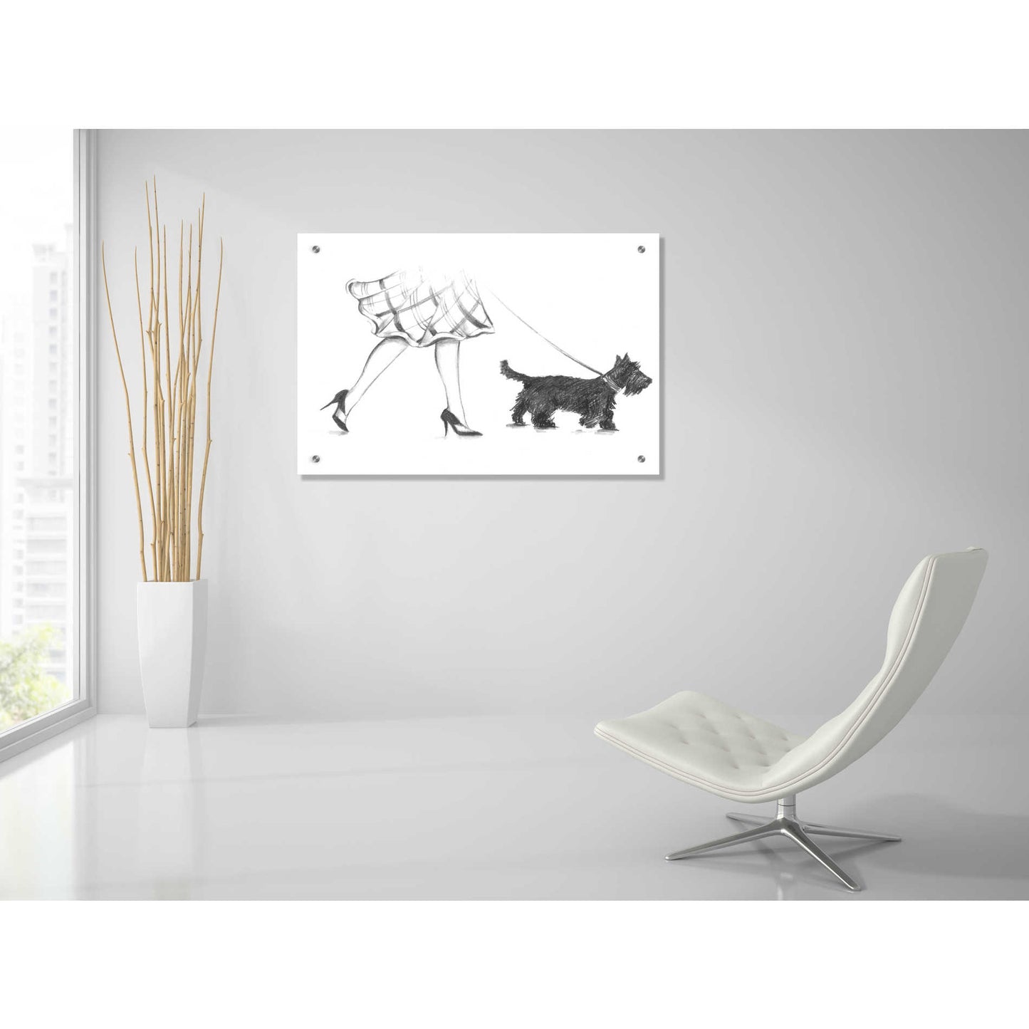 Epic Art 'Perfect Companion II' by Ethan Harper, Acrylic Glass Wall Art,36x24