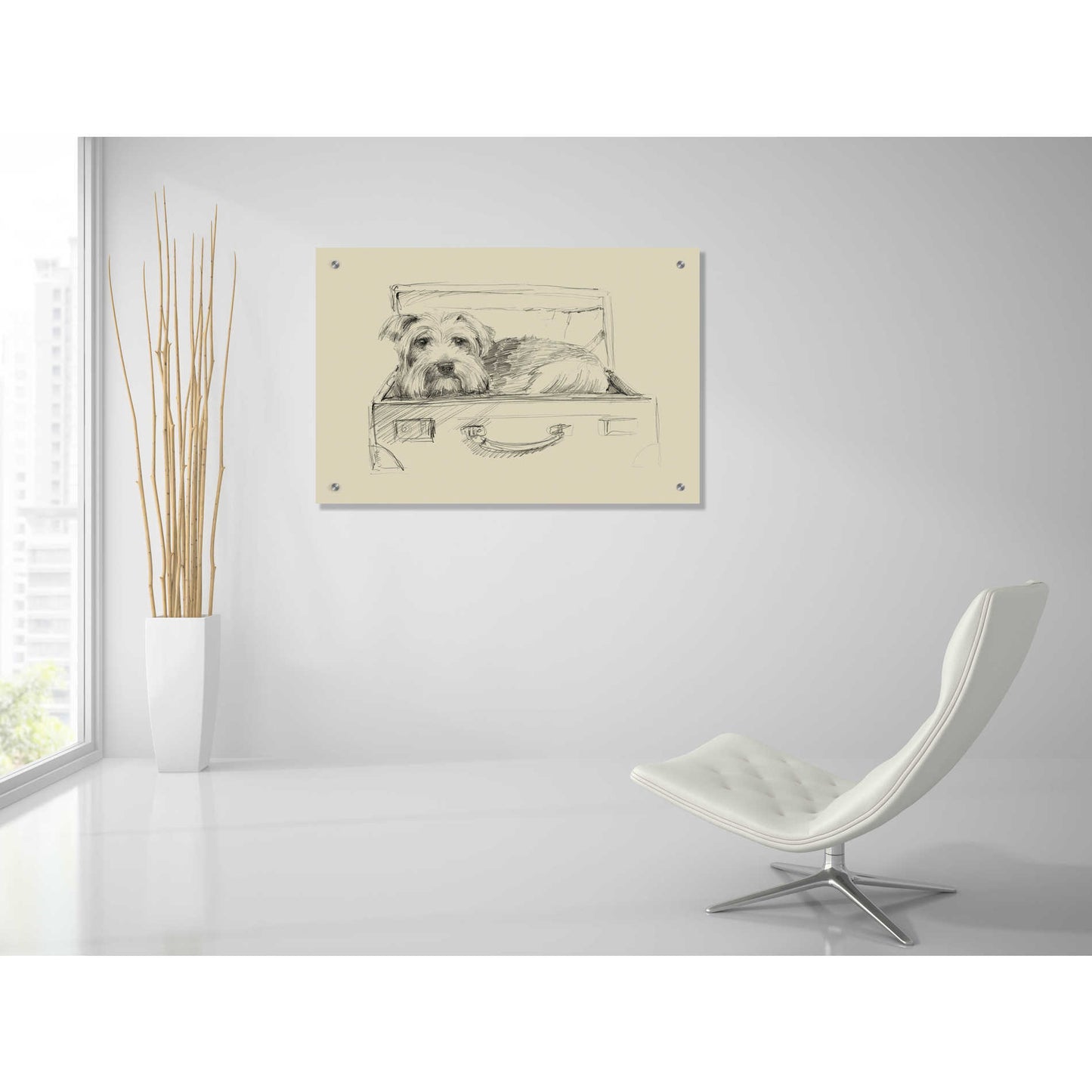 Epic Art 'Stowaway I' by Ethan Harper, Acrylic Glass Wall Art,36x24