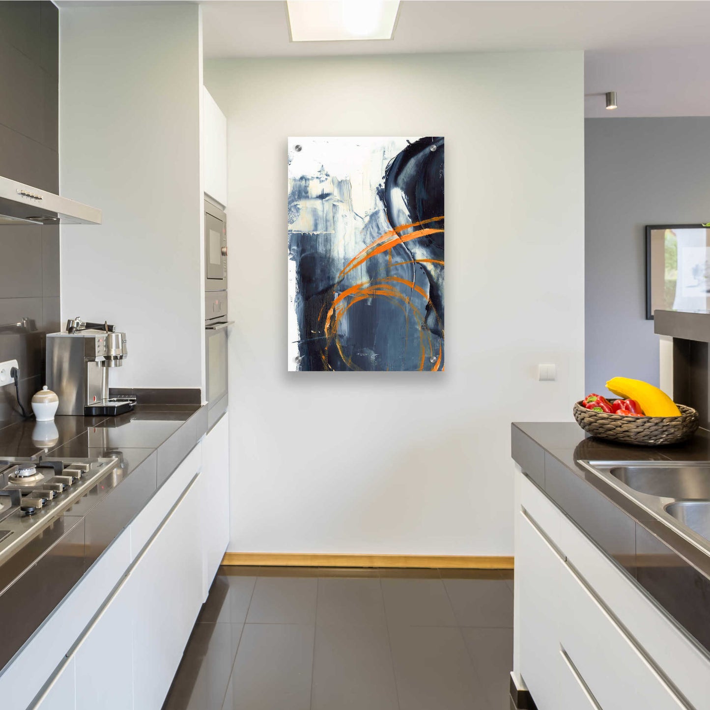 Epic Art 'Orange Rind I' by Ethan Harper, Acrylic Glass Wall Art,24x36