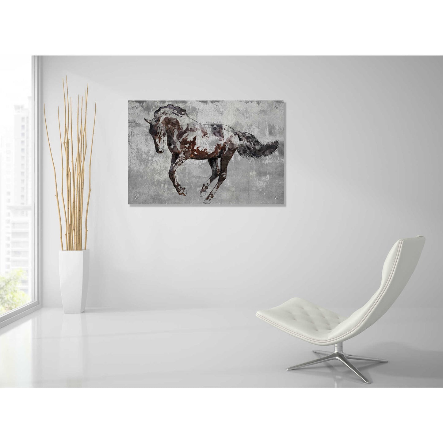 Epic Art 'Paso Fino 2' by Irena Orlov, Acrylic Glass Wall Art,36x24