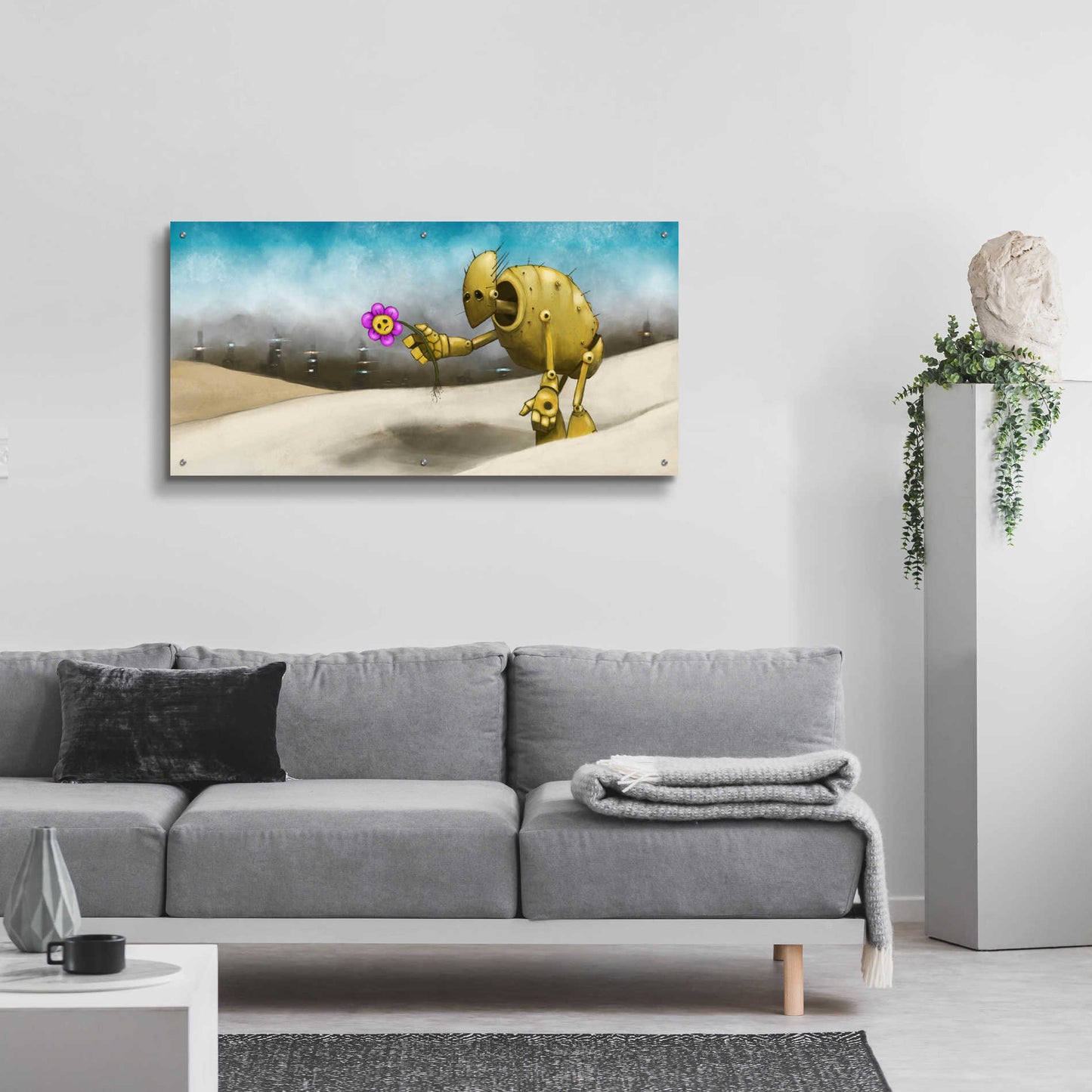 Epic Art 'Them Days Are Gone' by Craig Snodgrass, Acrylic Glass Wall Art,48x24