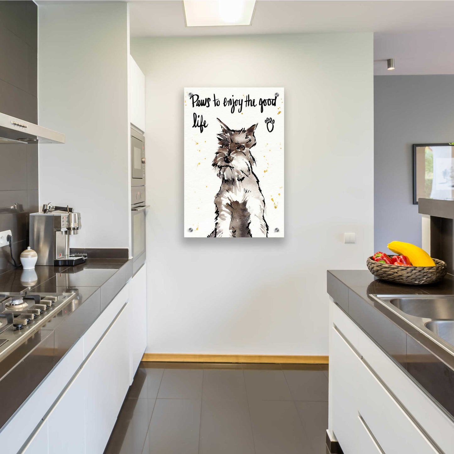 Epic Art 'Strike a Paws XIV' by Ann Tavoletti, Acrylic Glass Wall Art,24x36
