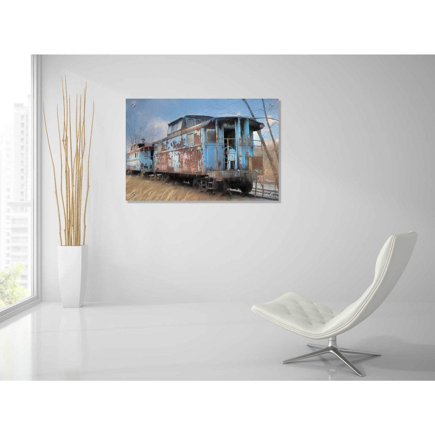 Epic Art 'The Dalmatia Run' by Lori Deiter, Acrylic Glass Wall Art,36x24