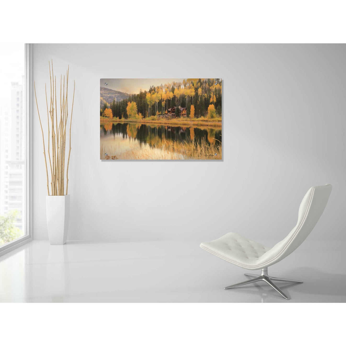 Epic Art 'Durango Reflections' by Lori Deiter, Acrylic Glass Wall Art,36x24