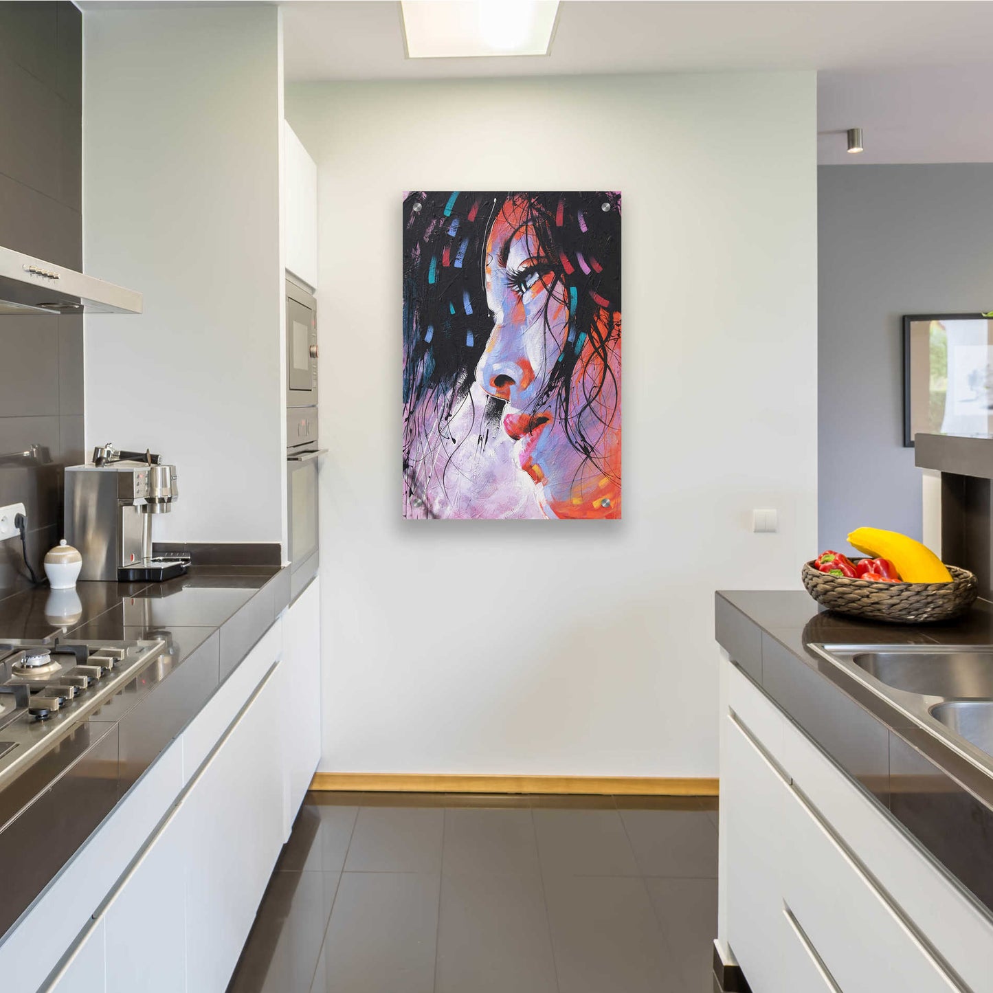 Epic Art 'Mother Ganges' by Colin John Staples, Acrylic Glass Wall Art,24x36