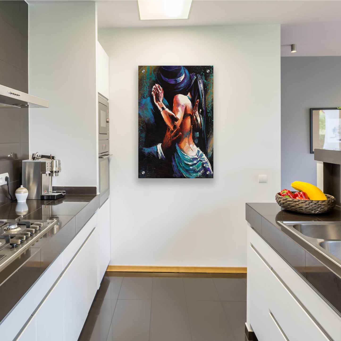 Epic Art 'Nidia' by Colin John Staples, Acrylic Glass Wall Art,24x36