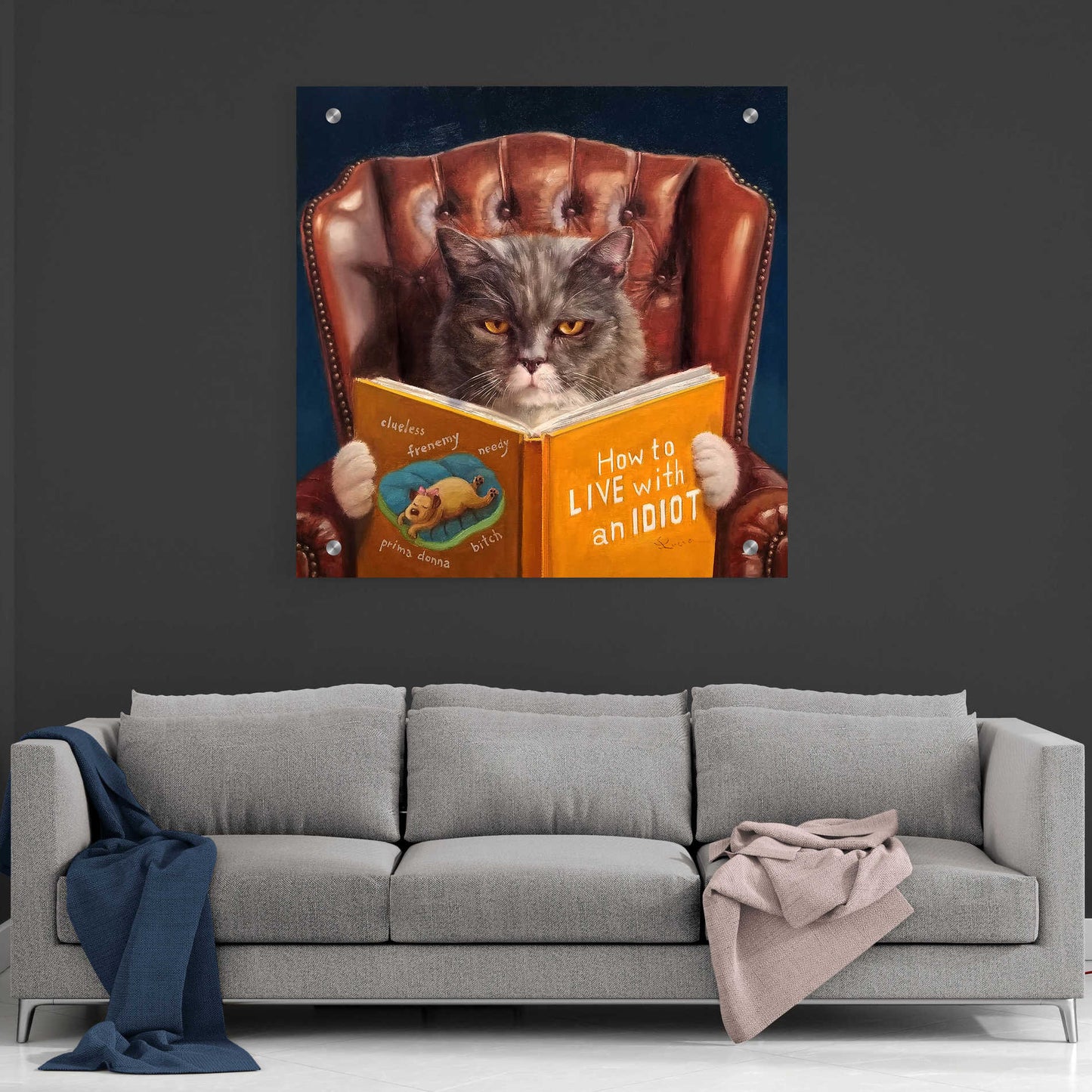 Epic Art 'Home Improvement' by Lucia Heffernan, Acrylic Glass Wall Art,36x36