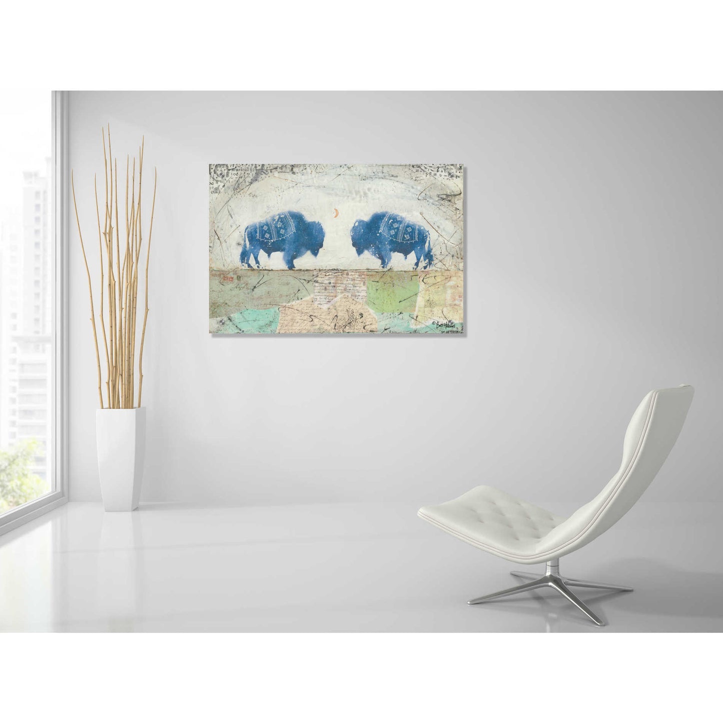 Epic Art 'Patchwork Quilt of Life' by Britt Hallowell, Acrylic Glass Wall Art,36x24