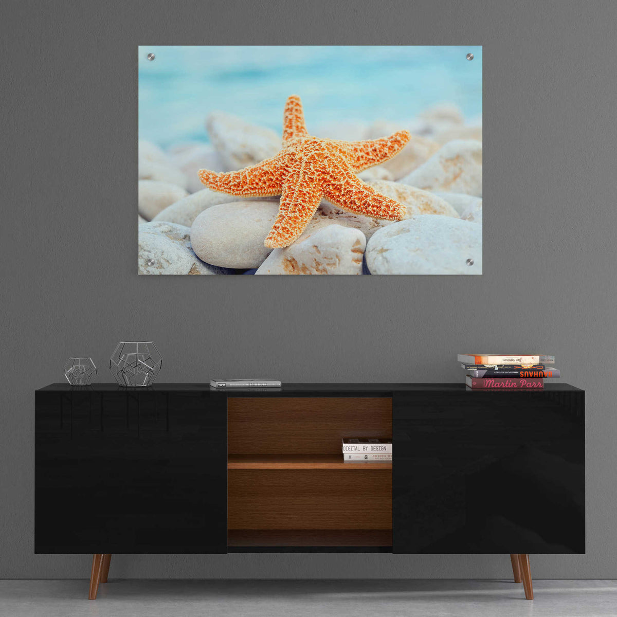 Epic Art 'Sea Star Dreams,' Acrylic Glass Wall Art,36x24