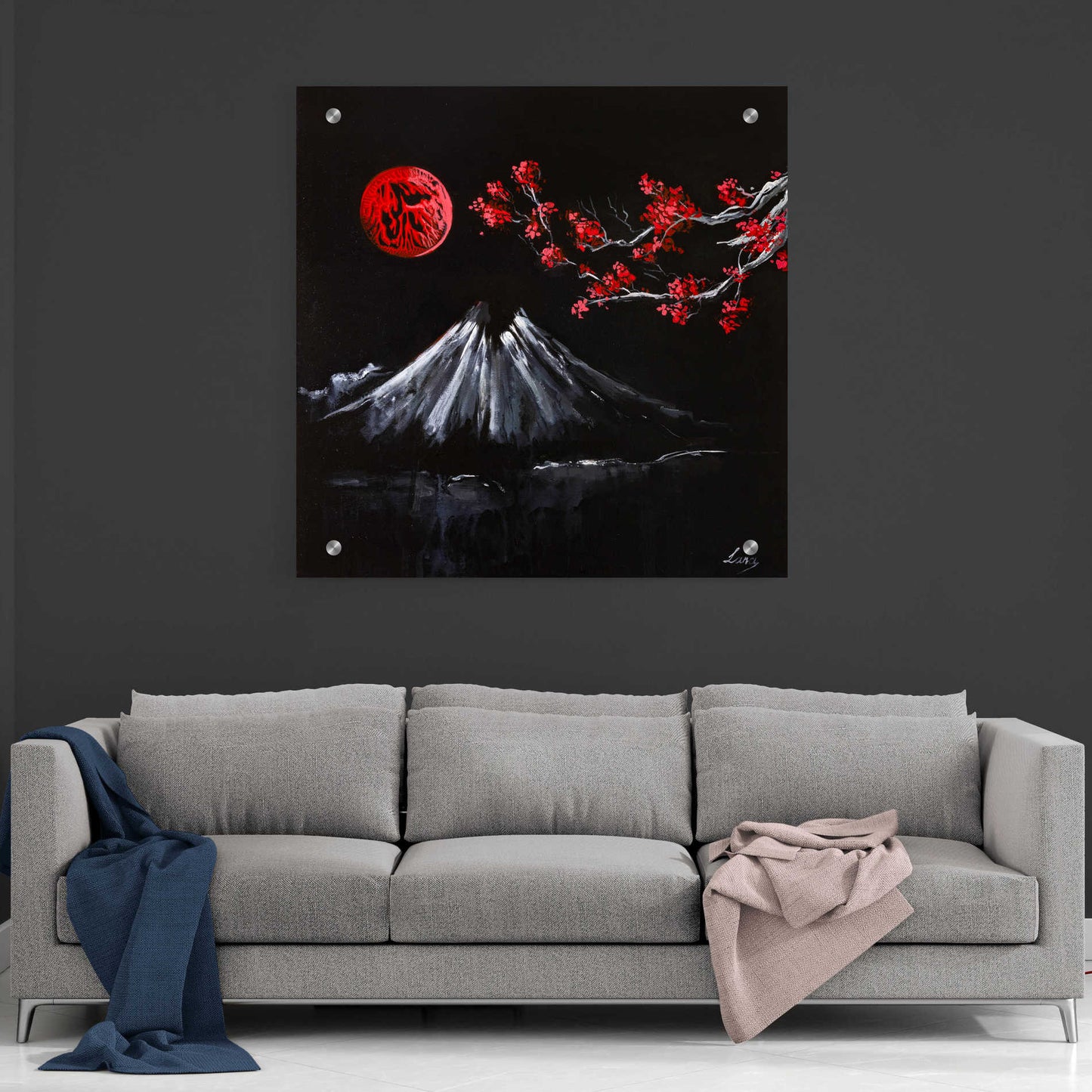 Epic Art 'Echo,' Acrylic Glass Wall Art,36x36