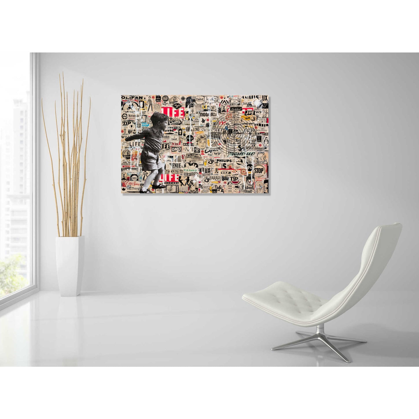 Epic Art 'TARGET' by DB Waterman, Acrylic Glass Wall Art,36x24