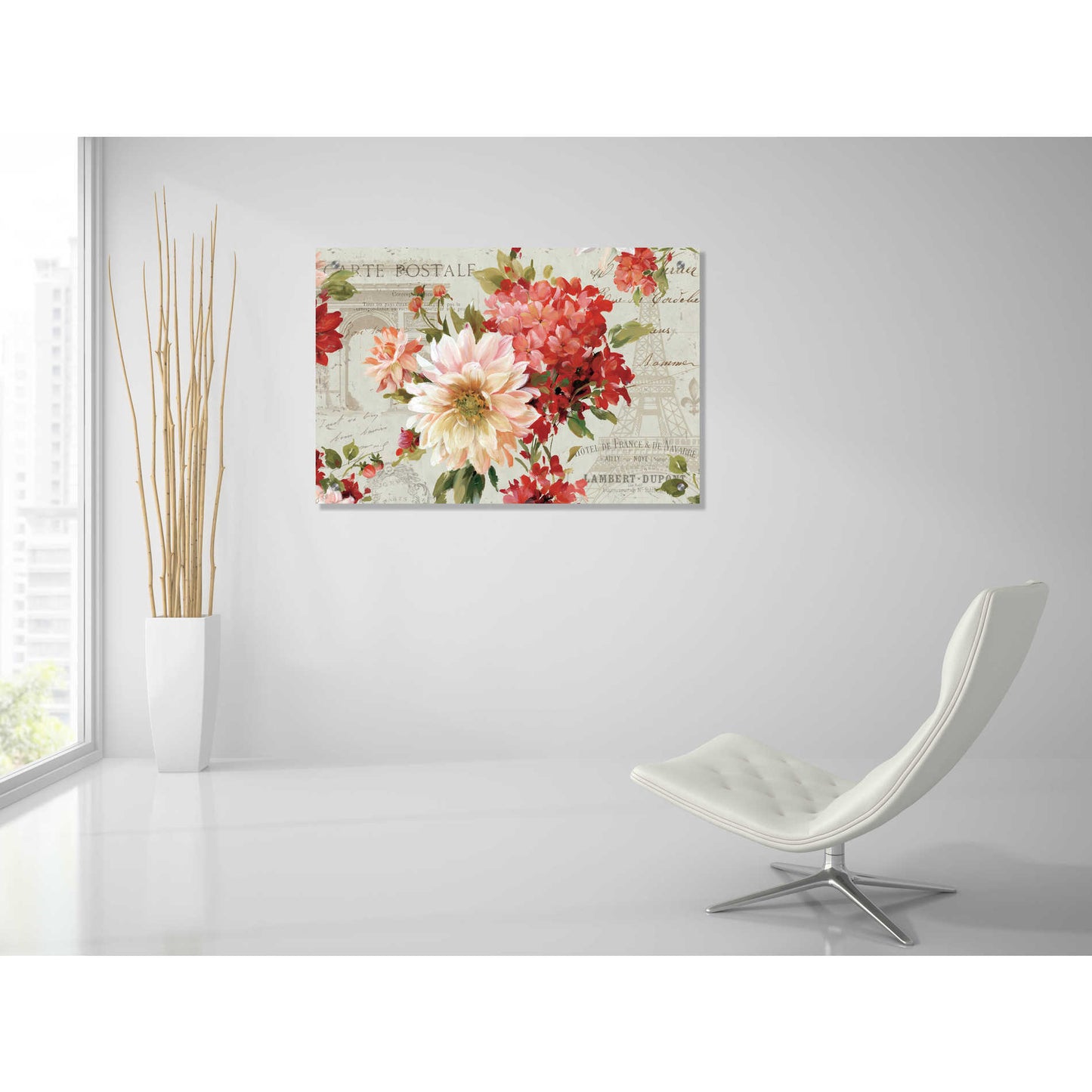 Epic Art 'PS Je Taime I Light' by Lisa Audit, Acrylic Glass Wall Art,36x24