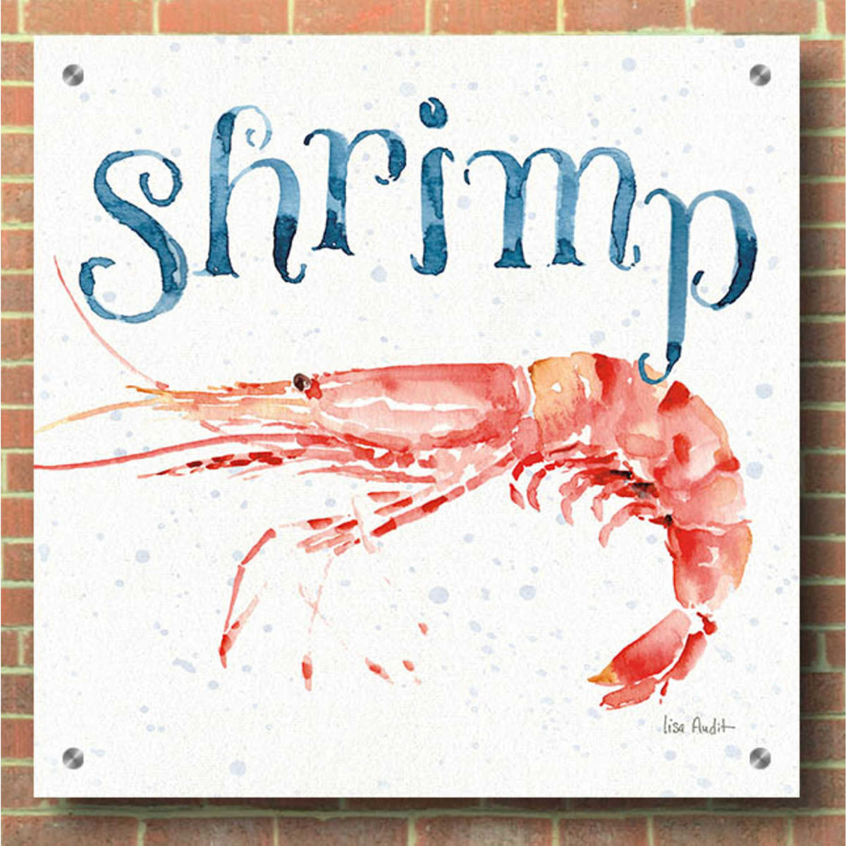 Epic Art 'Beach House Kitchen IV' by Lisa Audit, Acrylic Glass Wall Art,36x36