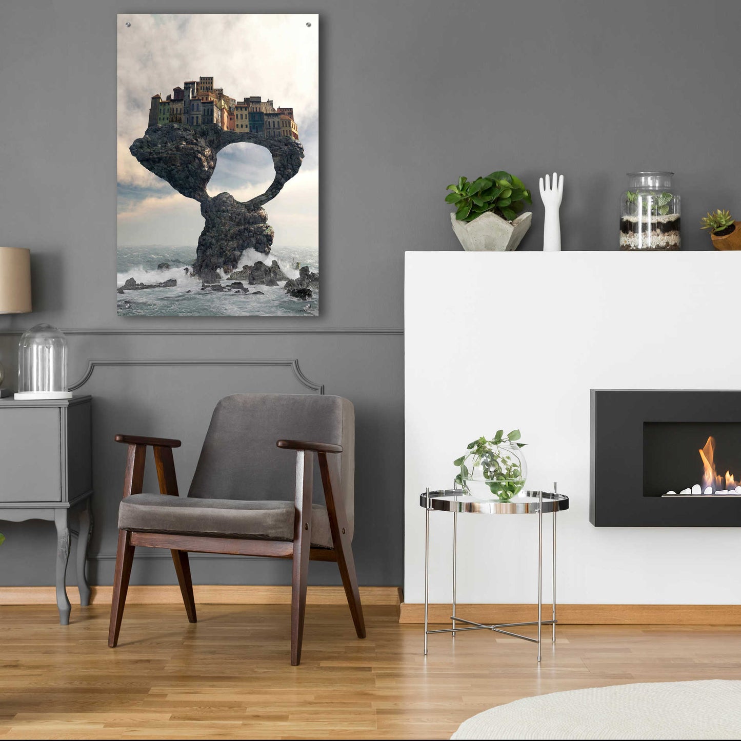 Epic Art 'Precarious' by Cynthia Decker, Acrylic Glass Wall Art,24x36