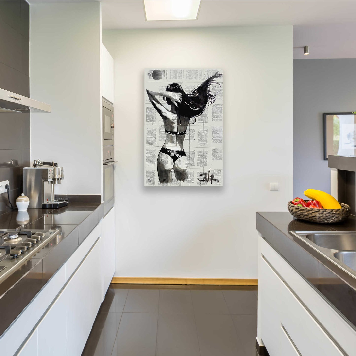 Epic Art 'In The Summertime' by Loui Jover Acrylic Glass Wall Art,24x36