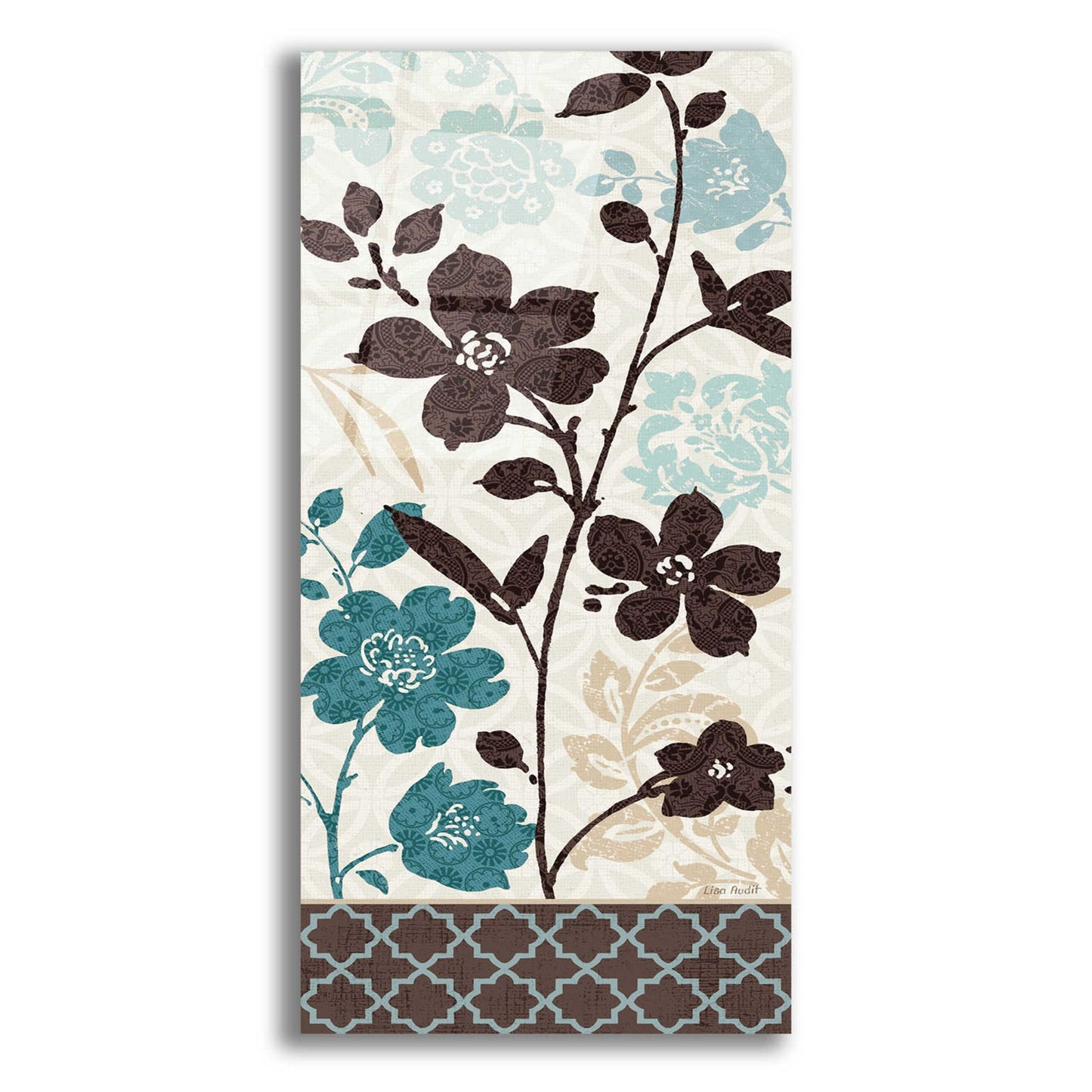 Epic Art 'Botanical Touch II' by Lisa Audit, Acrylic Glass Wall Art