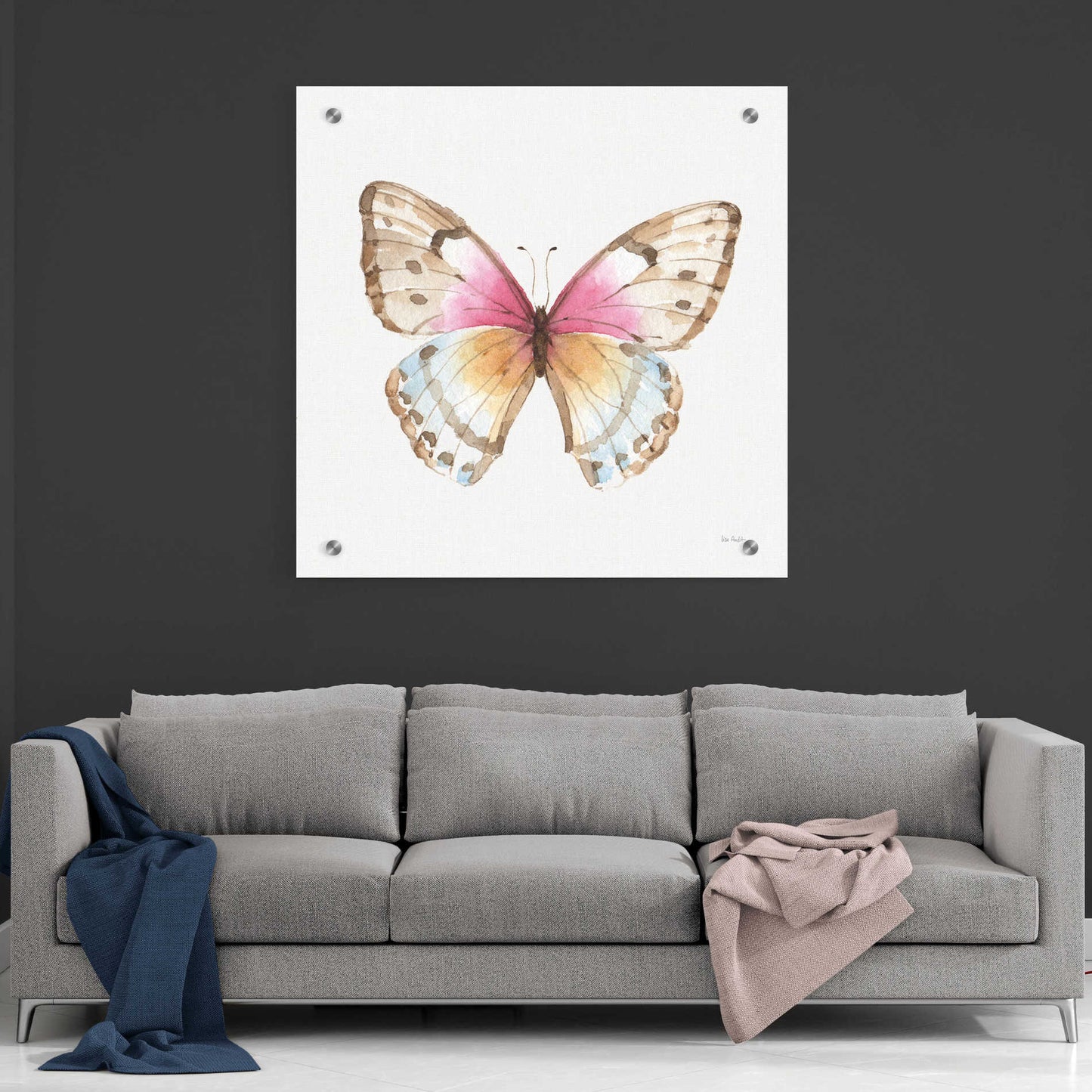 Epic Art 'Colorful Breeze XI' by Lisa Audit, Acrylic Glass Wall Art,36x36