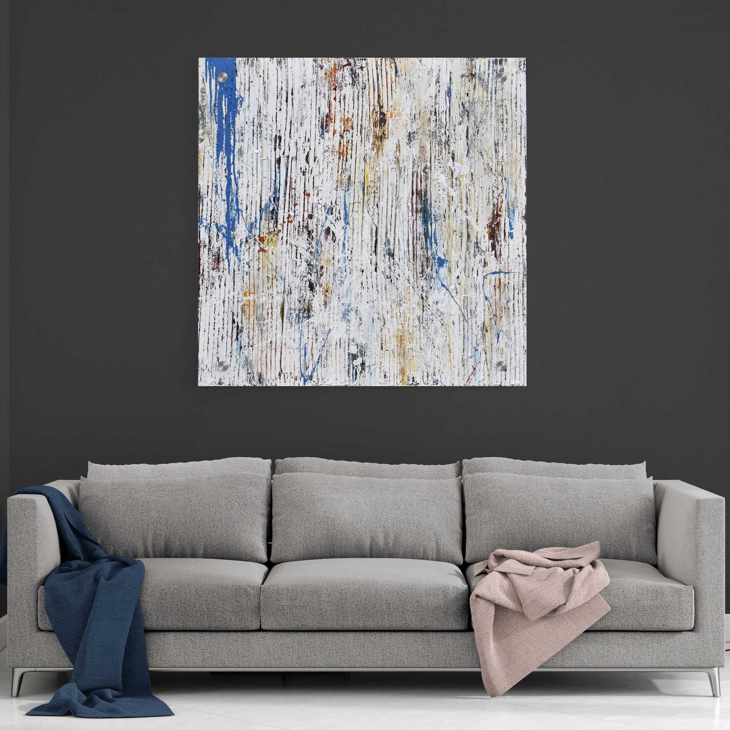 Epic Art 'Back Street' by Erin Ashley, Acrylic Wall Art,36x36