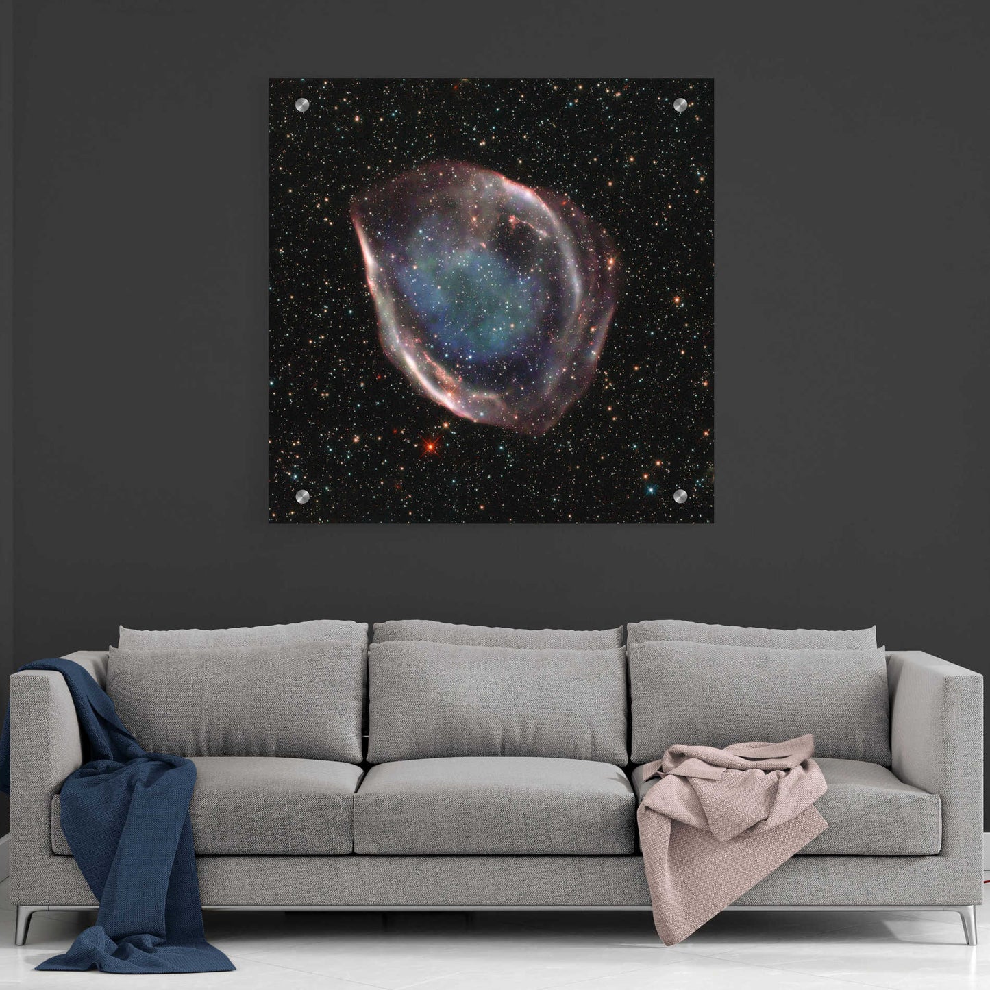 Epic Art 'Dem L71 Supernova,' Acrylic Glass Wall Art,36x36