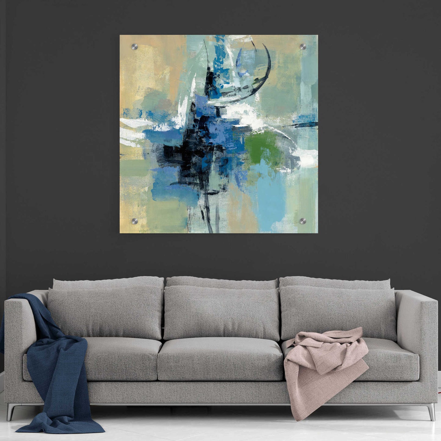 Epic Art 'Vista Point I' by Silvia Vassileva, Acrylic Glass Wall Art,36x36