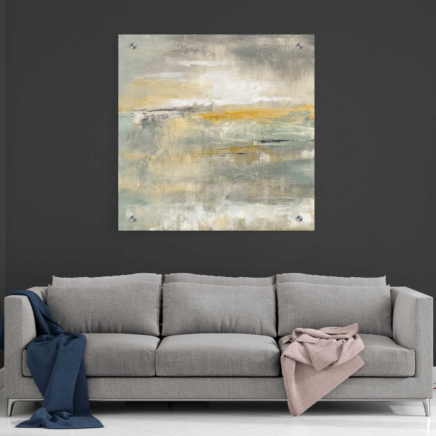 Epic Art 'February Sky' by Silvia Vassileva, Acrylic Glass Wall Art,36x36