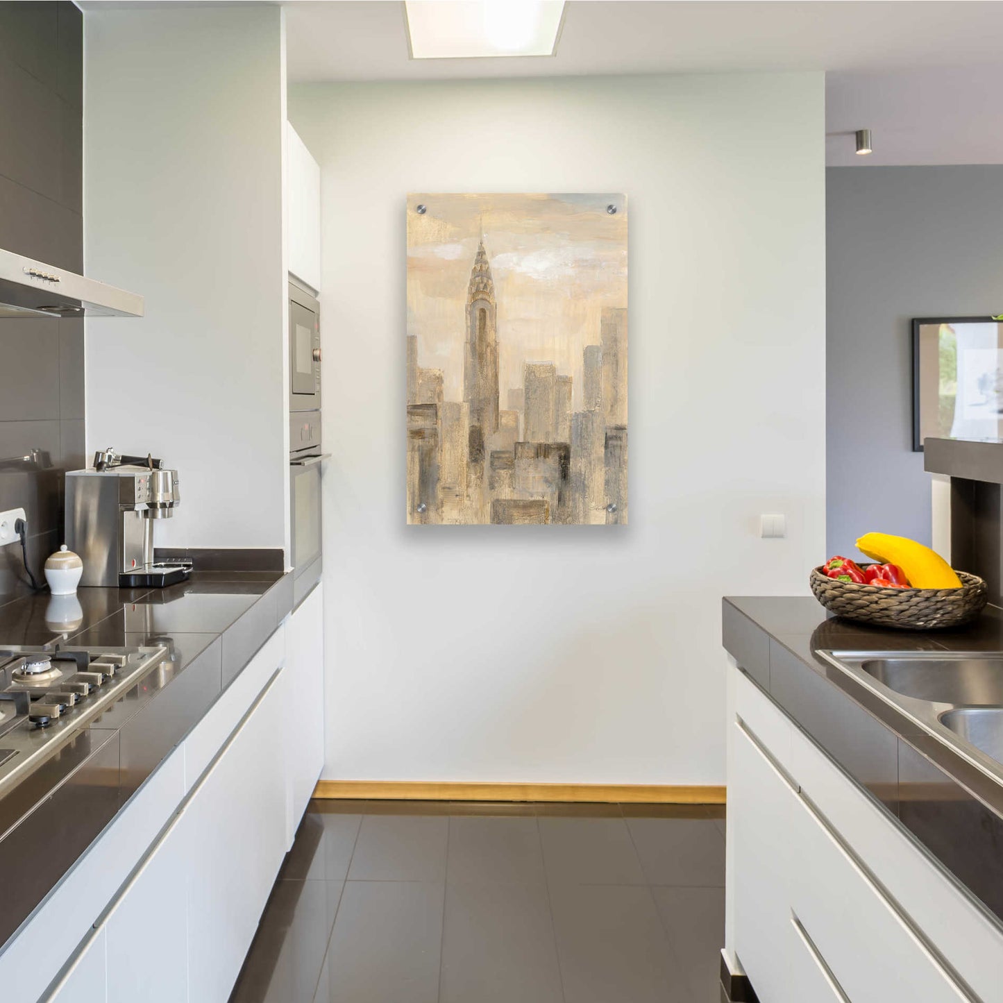 Epic Art 'City Blocks I' by Silvia Vassileva, Acrylic Glass Wall Art,24x36