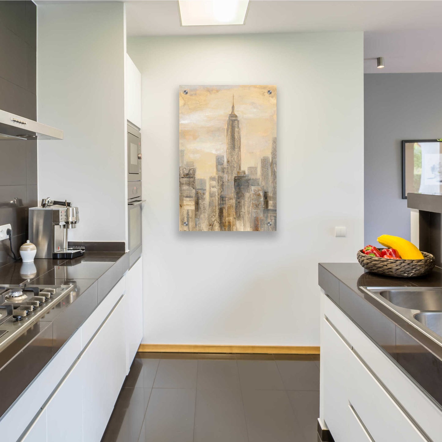 Epic Art 'City Blocks II' by Silvia Vassileva, Acrylic Glass Wall Art,24x36