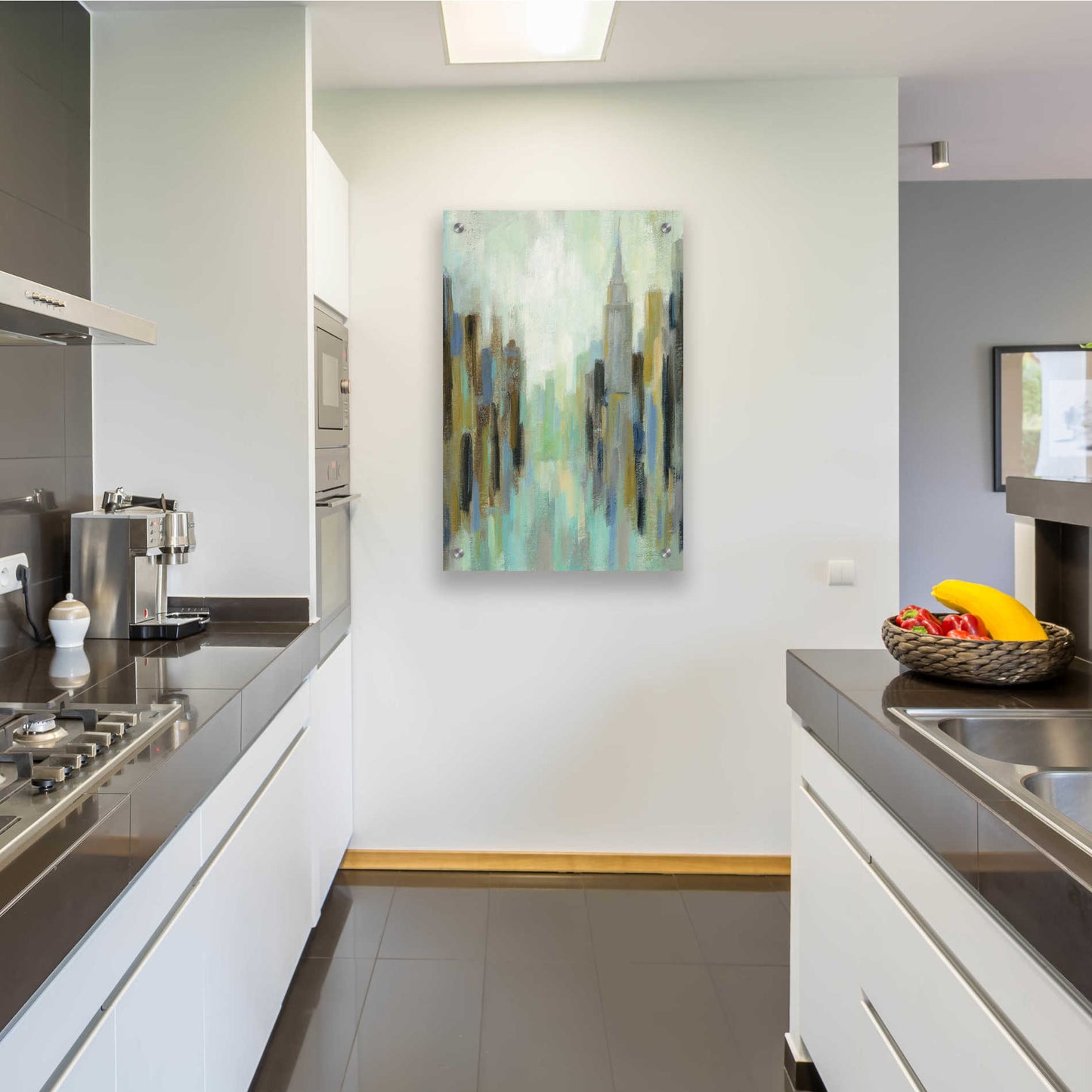 Epic Art 'New York Morning II' by Silvia Vassileva, Acrylic Glass Wall Art,24x36