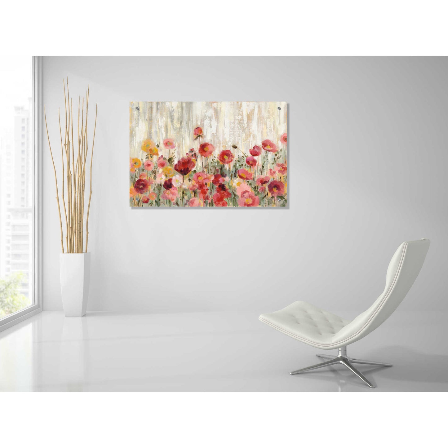 Epic Art 'Sprinkled Flowers' by Silvia Vassileva, Acrylic Glass Wall Art,36x24