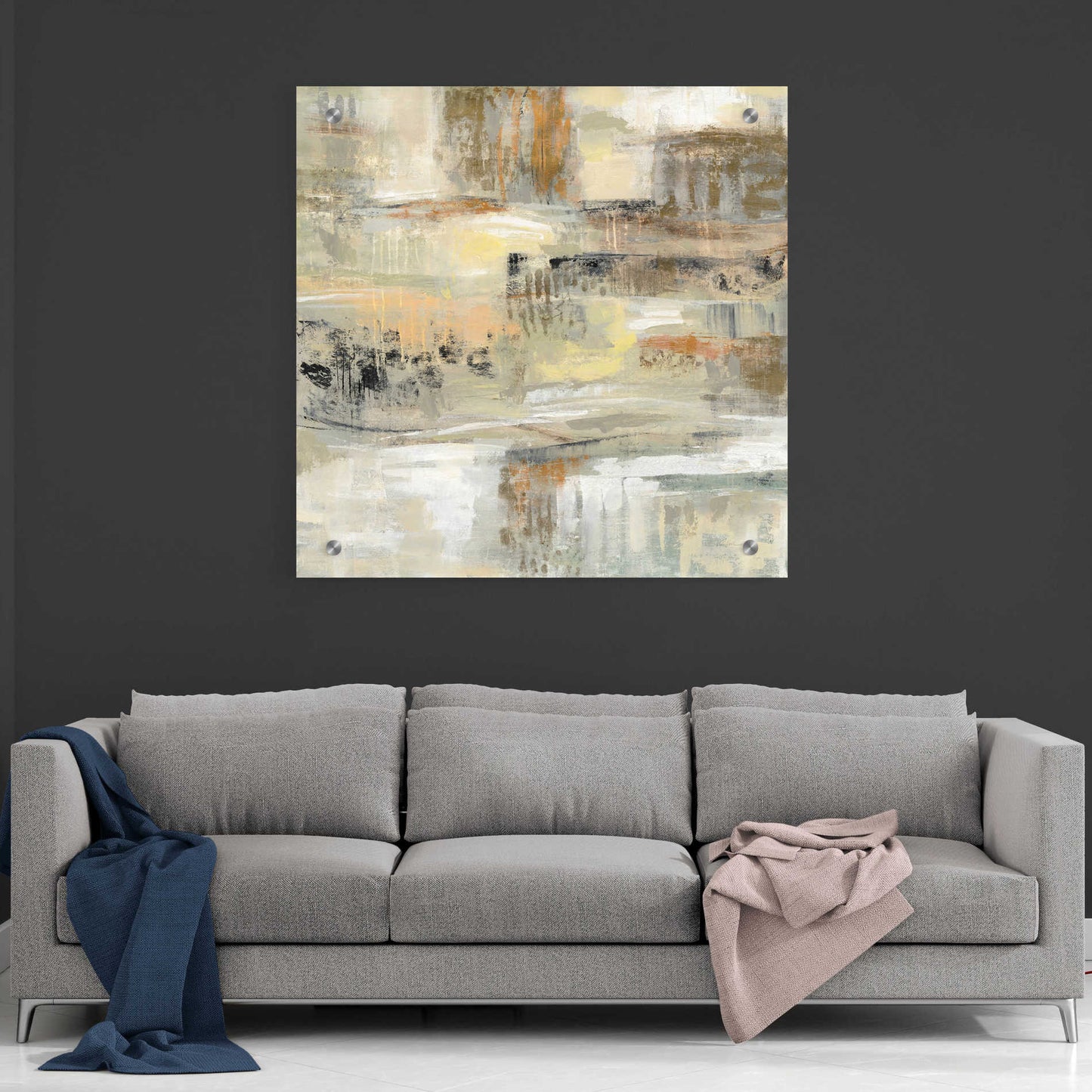 Epic Art 'Gentle Touch' by Silvia Vassileva, Acrylic Glass Wall Art,36x36