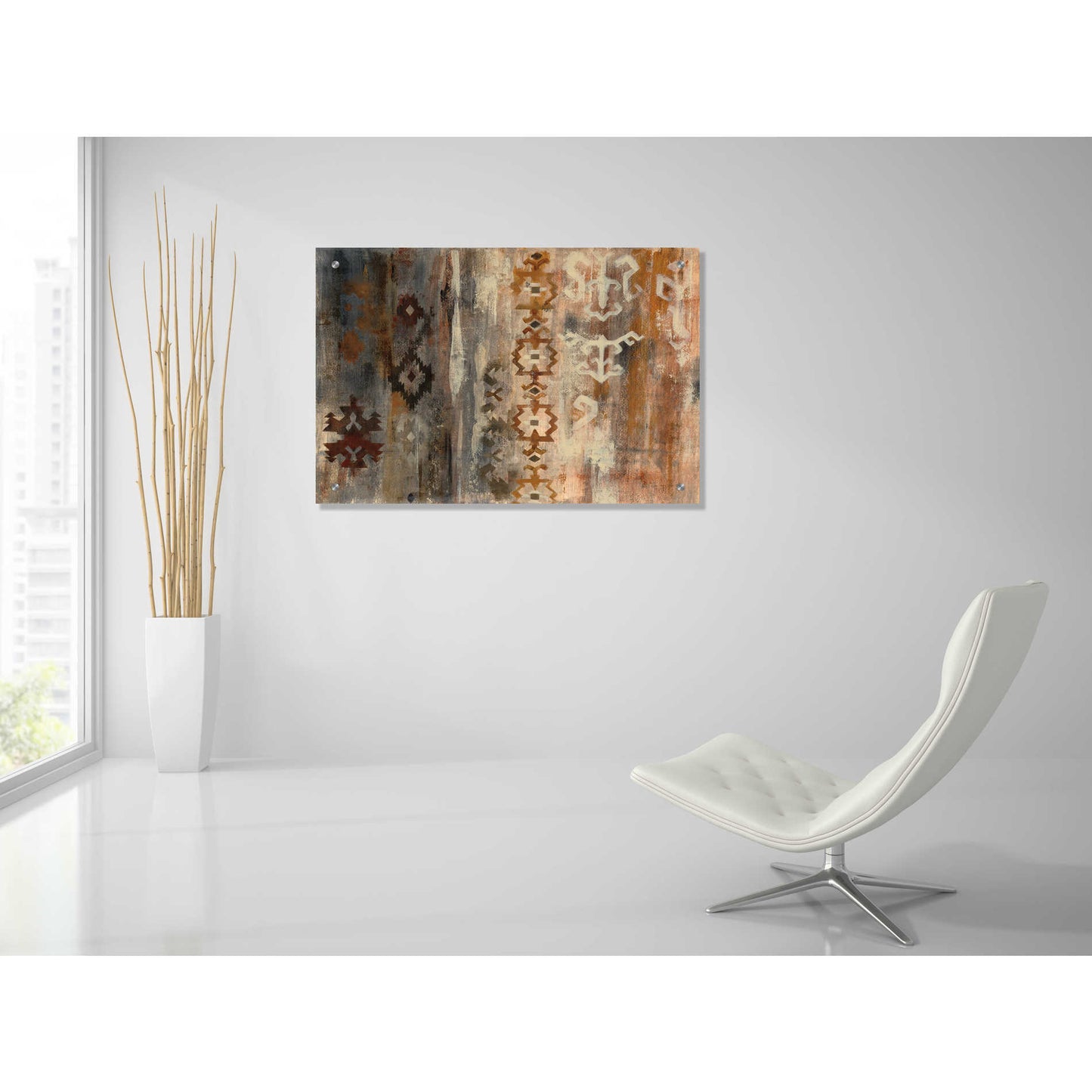 Epic Art 'Southwest Design II' by Silvia Vassileva, Acrylic Glass Wall Art,36x24
