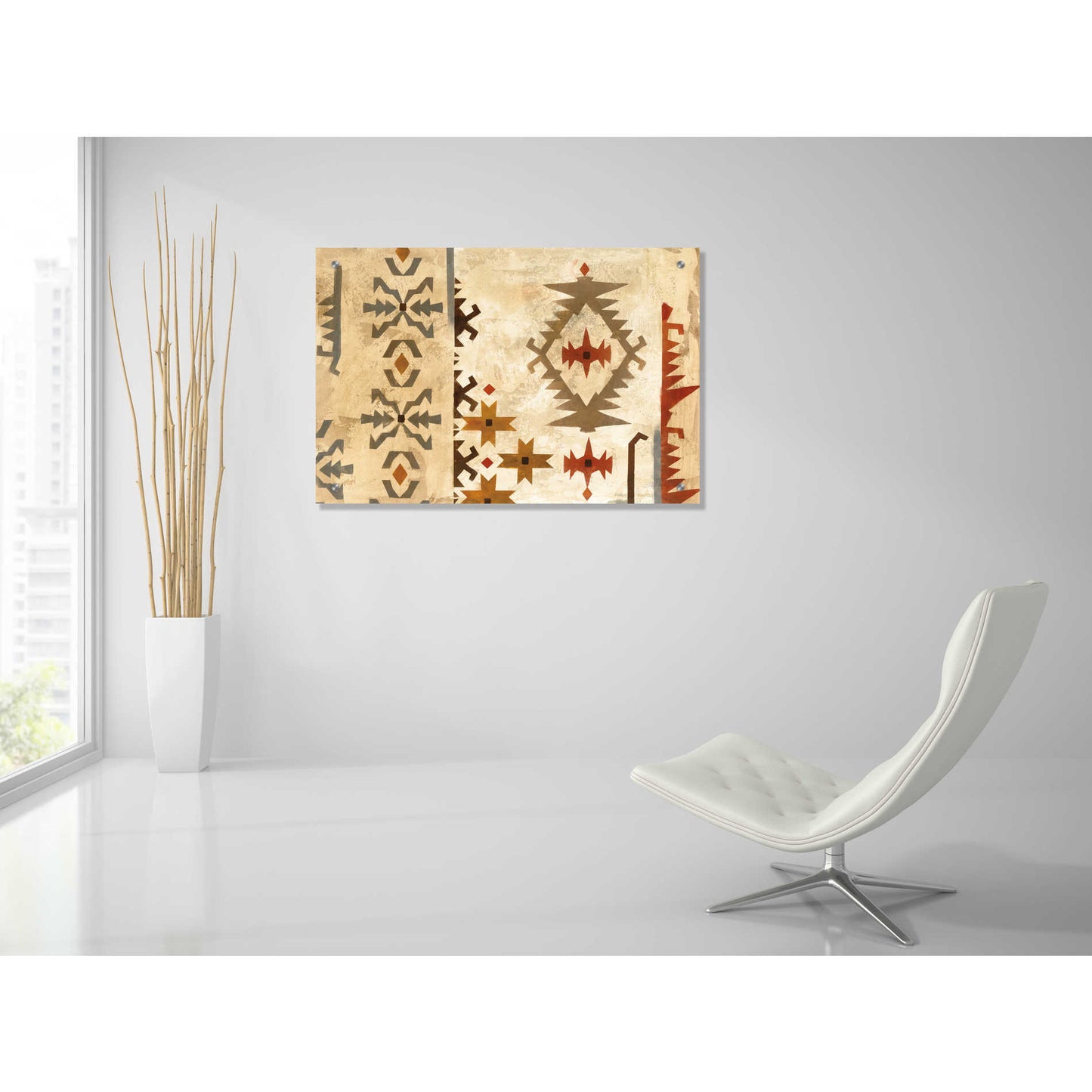 Epic Art 'Southwest Design V' by Silvia Vassileva, Acrylic Glass Wall Art,36x24