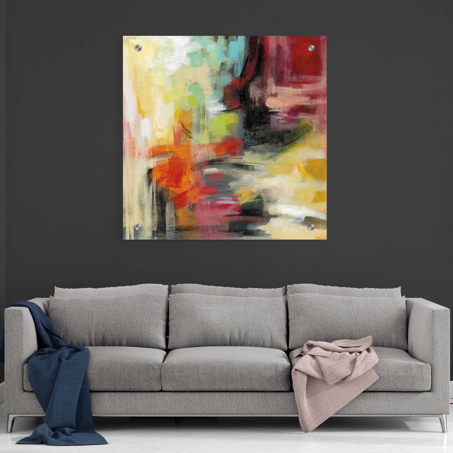 Epic Art 'Kyoto Summer' by Silvia Vassileva, Acrylic Glass Wall Art,36x36