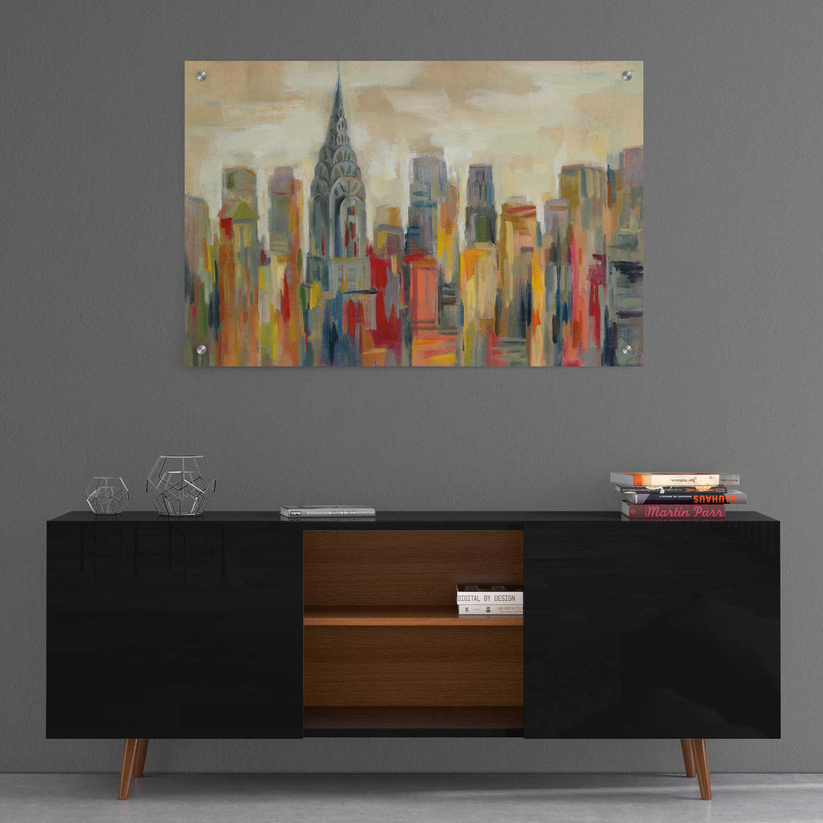 Epic Art 'Manhattan' by Silvia Vassileva, Acrylic Glass Wall Art,36x24