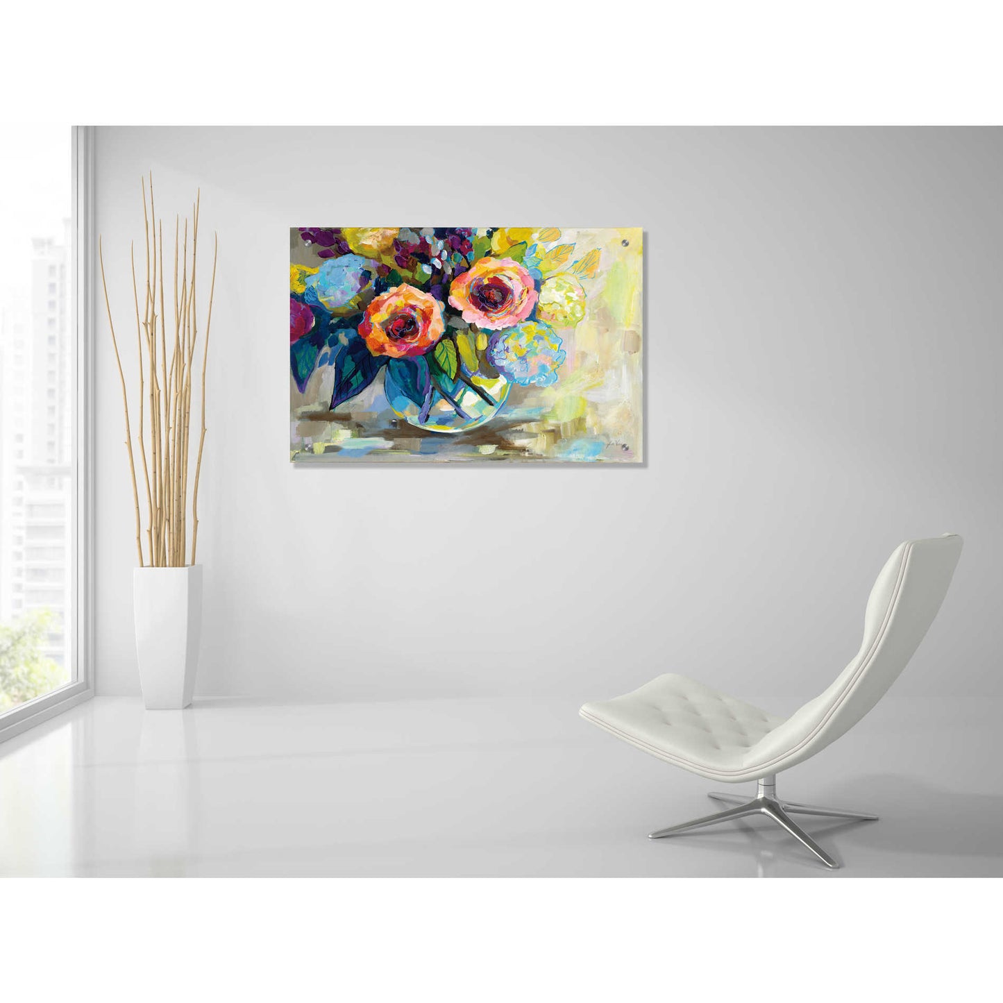 Epic Art 'Light Study' by Jeanette Vertentes, Acrylic Glass Wall Art,36x24