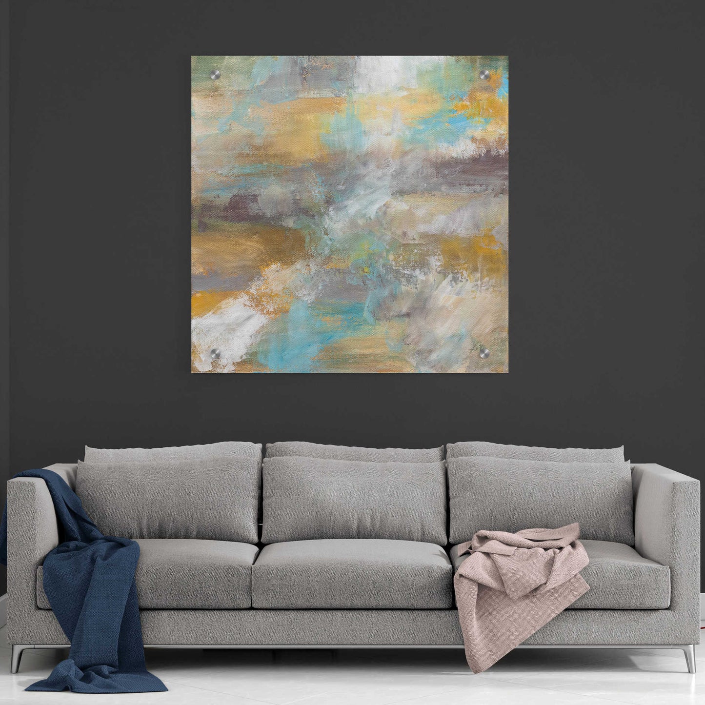 Epic Art 'Heaven' by Jeanette Vertentes, Acrylic Glass Wall Art,36x36