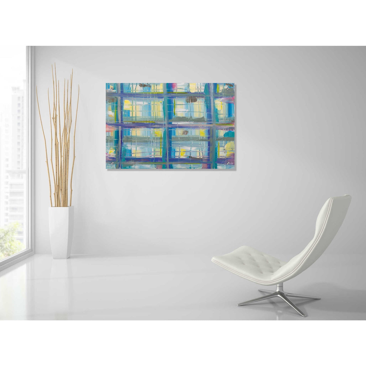 Epic Art 'India' by Jeanette Vertentes, Acrylic Glass Wall Art,36x24