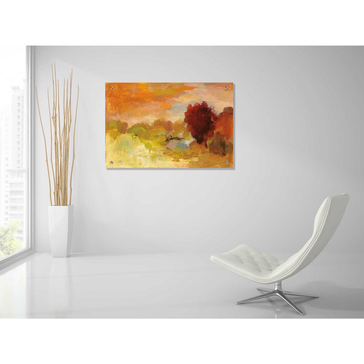 Epic Art 'Fall Glory' by Silvia Vassileva, Acrylic Glass Wall Art,36x24
