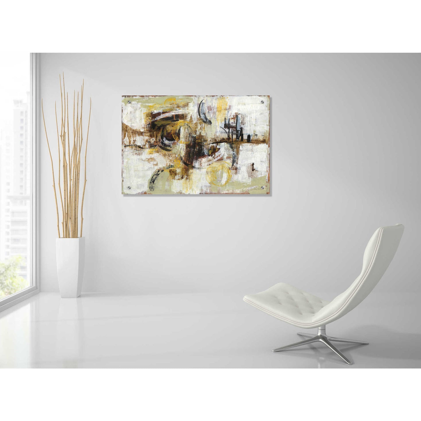 Epic Art 'Graffiti Wall III' by Silvia Vassileva, Acrylic Glass Wall Art,36x24