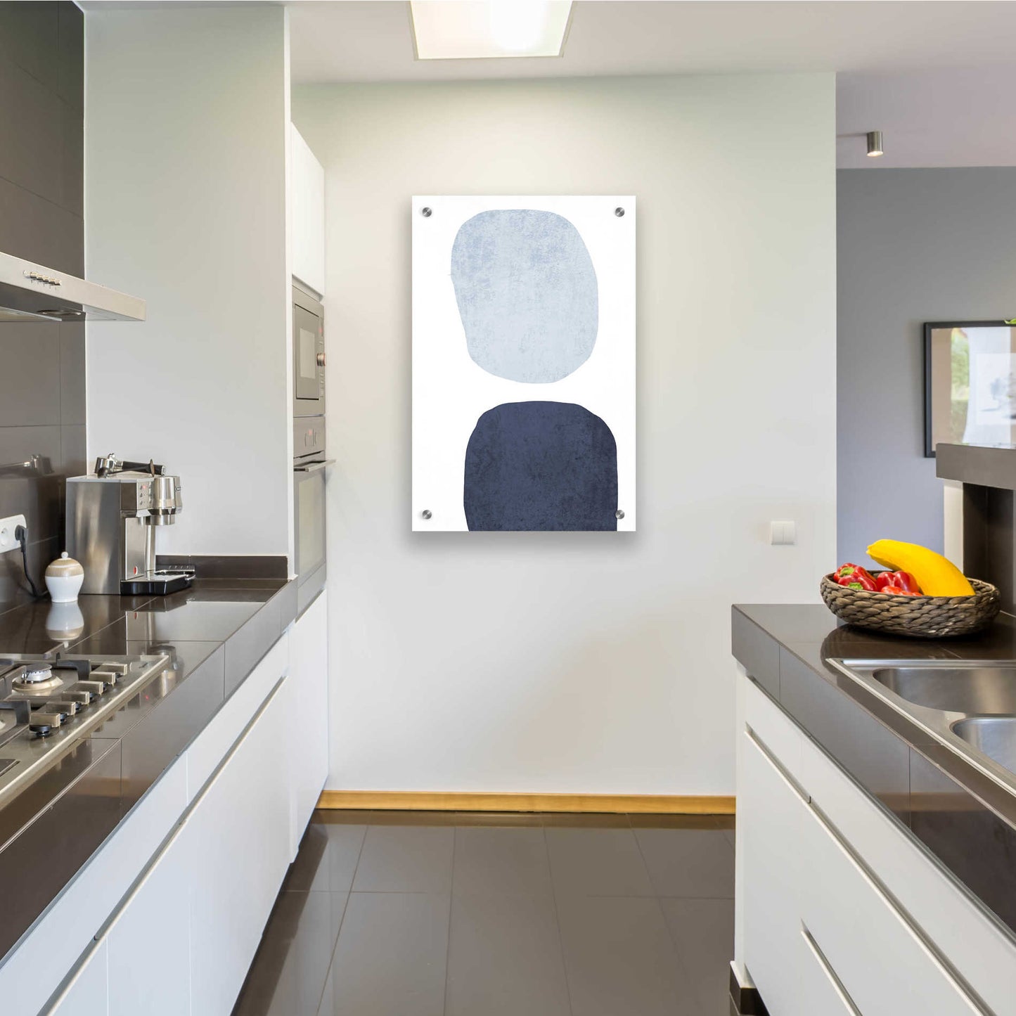 Epic Art 'Minimalist Geometric 8' by Irena Orlov, Acrylic Glass Wall Art,24x36