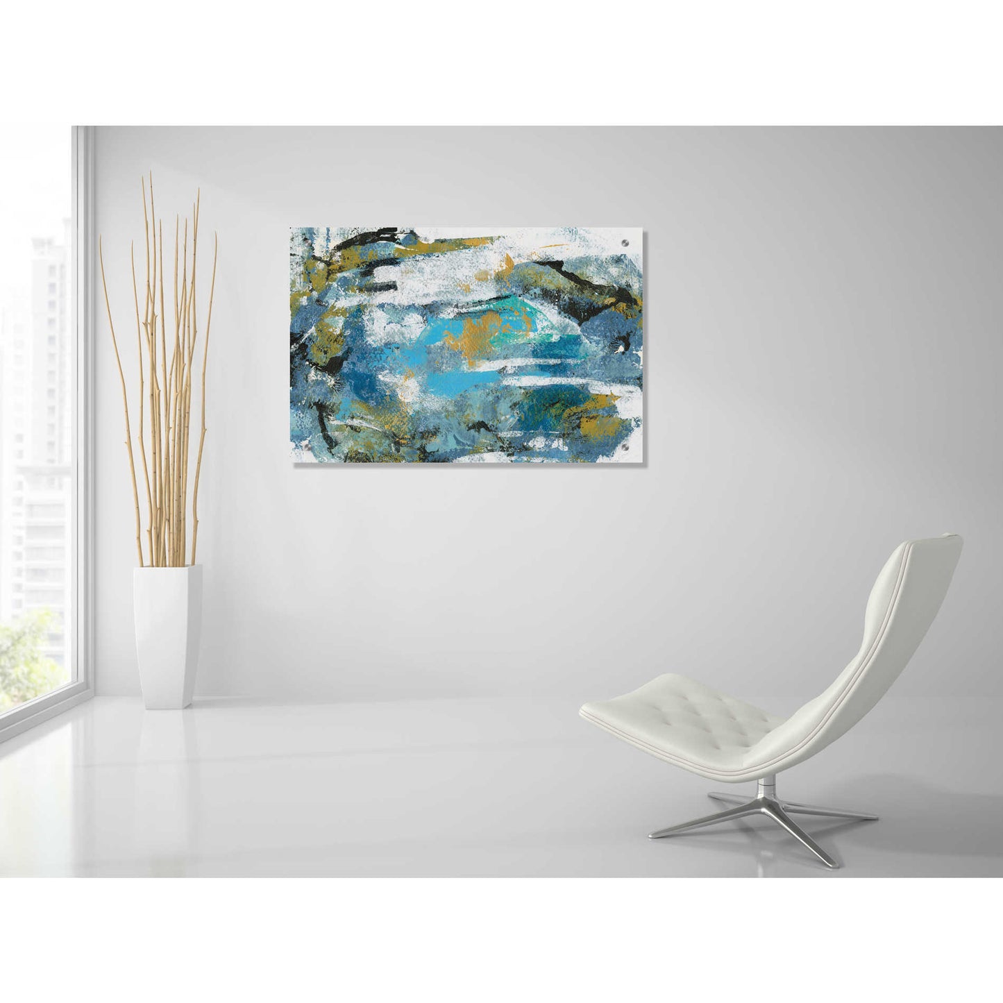 Epic Art 'Impromptu II' by Silvia Vassileva, Acrylic Glass Wall Art,36x24