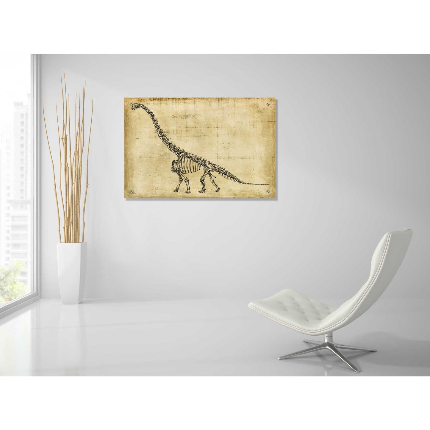 Epic Art "Brachiosaurus Study" by Ethan Harper, Acrylic Glass Wall Art,36x24
