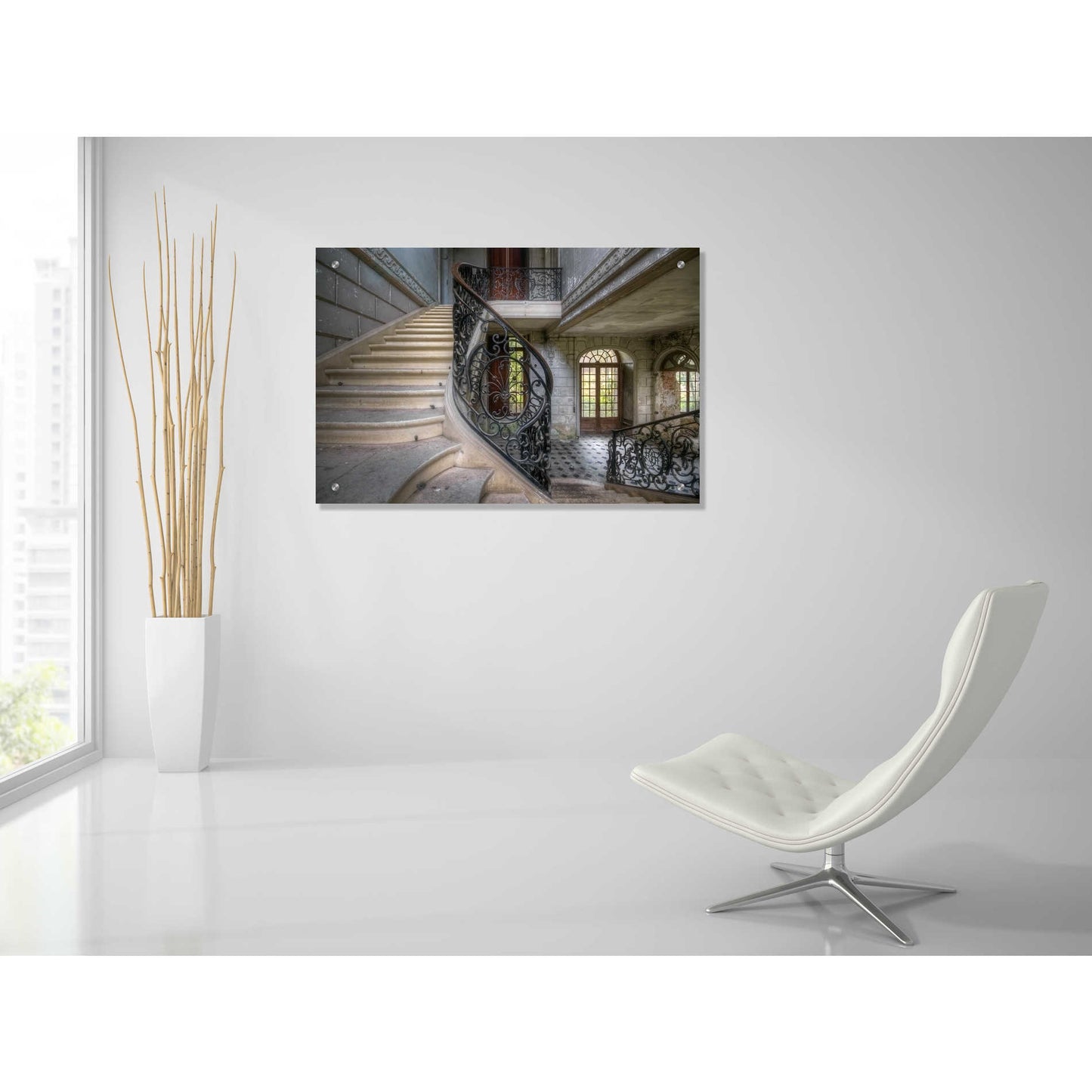 Epic Art 'Singes' by Roman Robroek, Acrylic Glass Wall Art,36x24