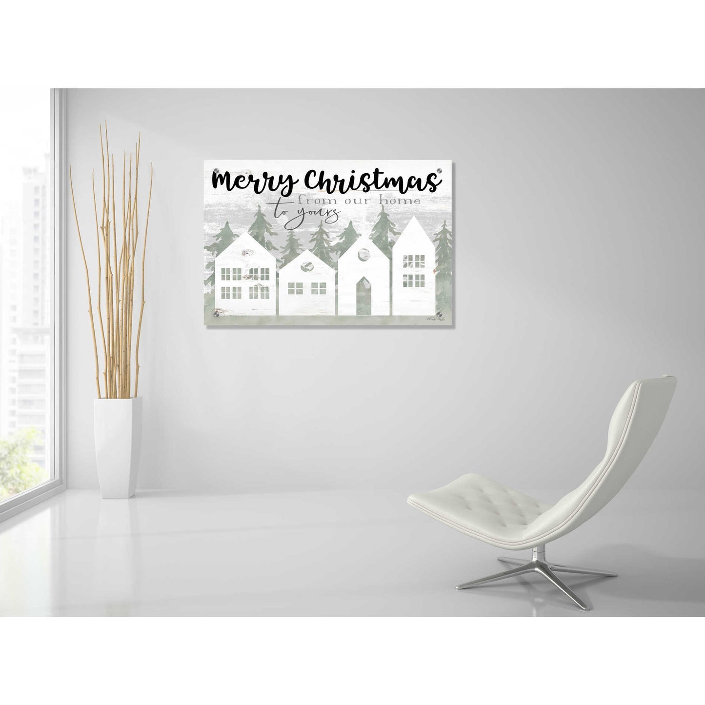 Epic Art 'From Our House to Yours' by Cindy Jacobs, Acrylic Glass Wall Art,36x24