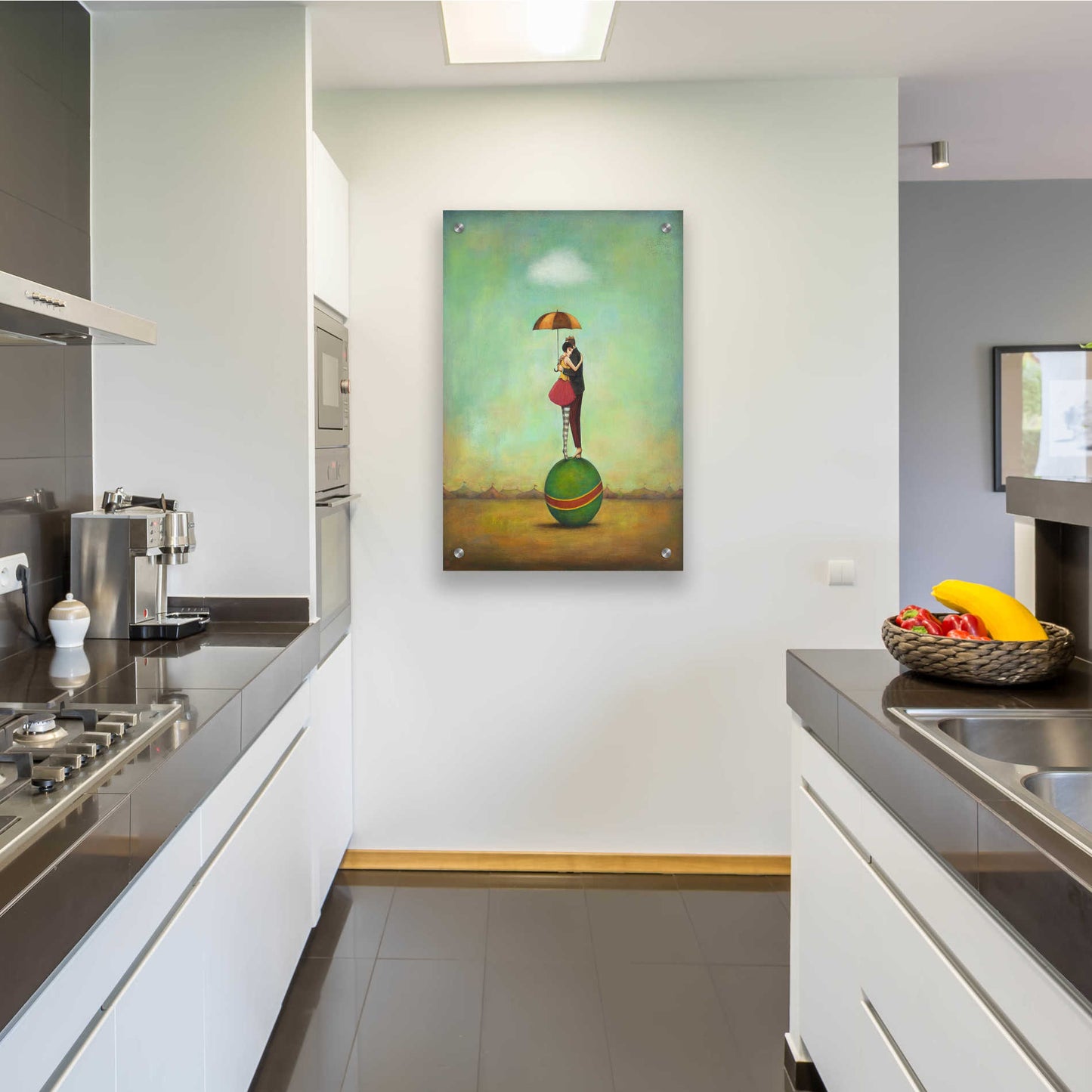 Epic Art 'Circus Romance' by Duy Huynh, Acrylic Glass Wall Art,24x36